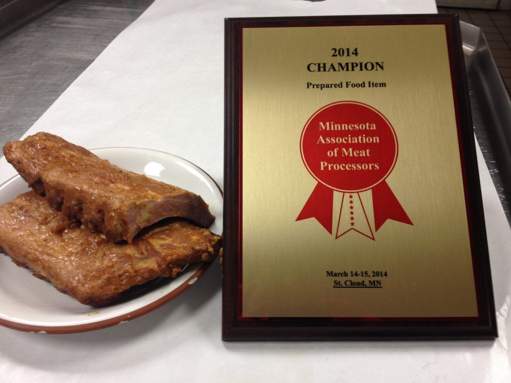 Downtown Meats state champion baby back ribs